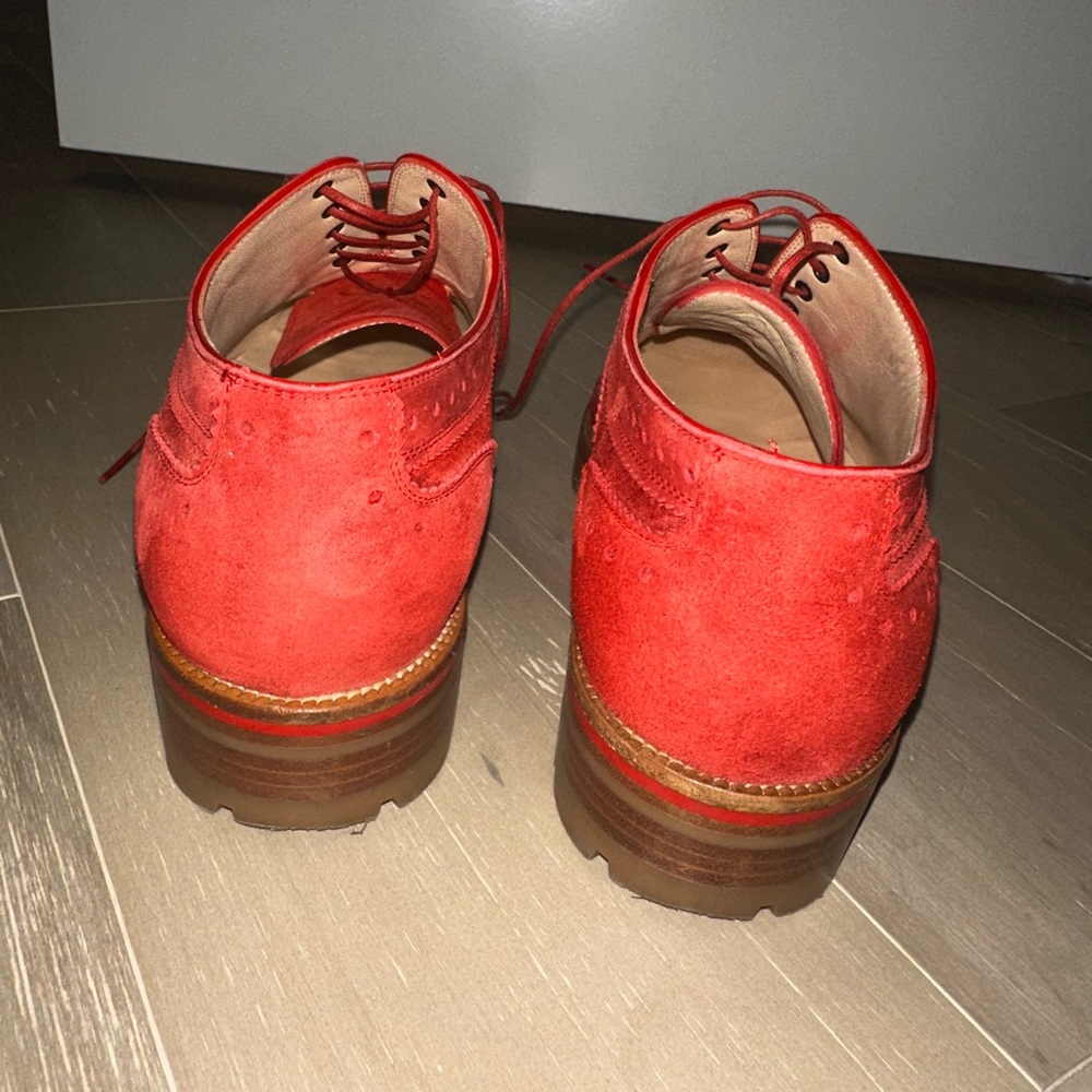 Christian Louboutin 
Red Suede Shoes
Pre loved in excellent condition.
Authentic - Picture 3 of 9